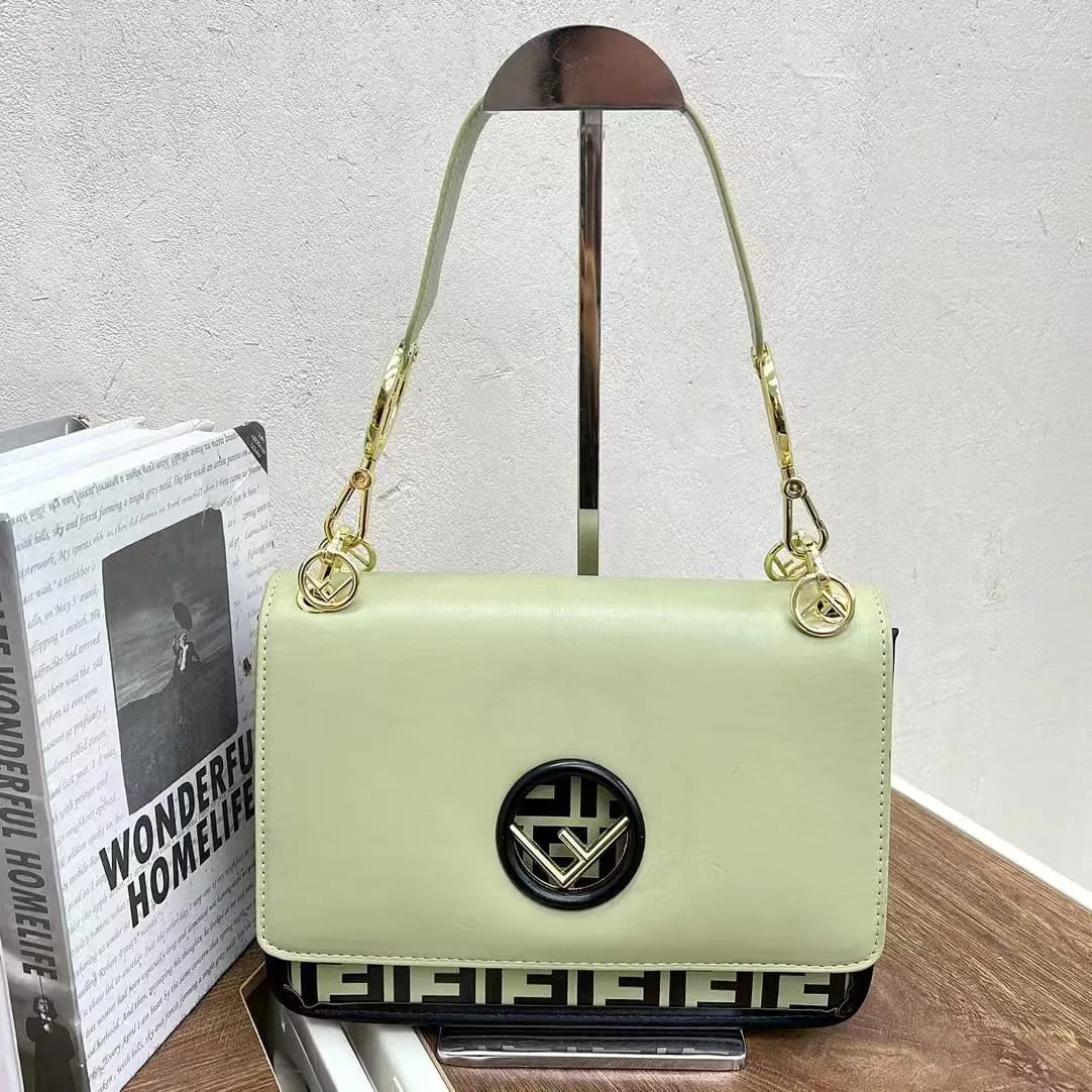 Fendi FF Pattern Shoulder Bag