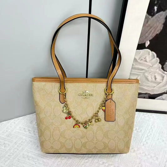 Charm Chain Mini Tote Bag