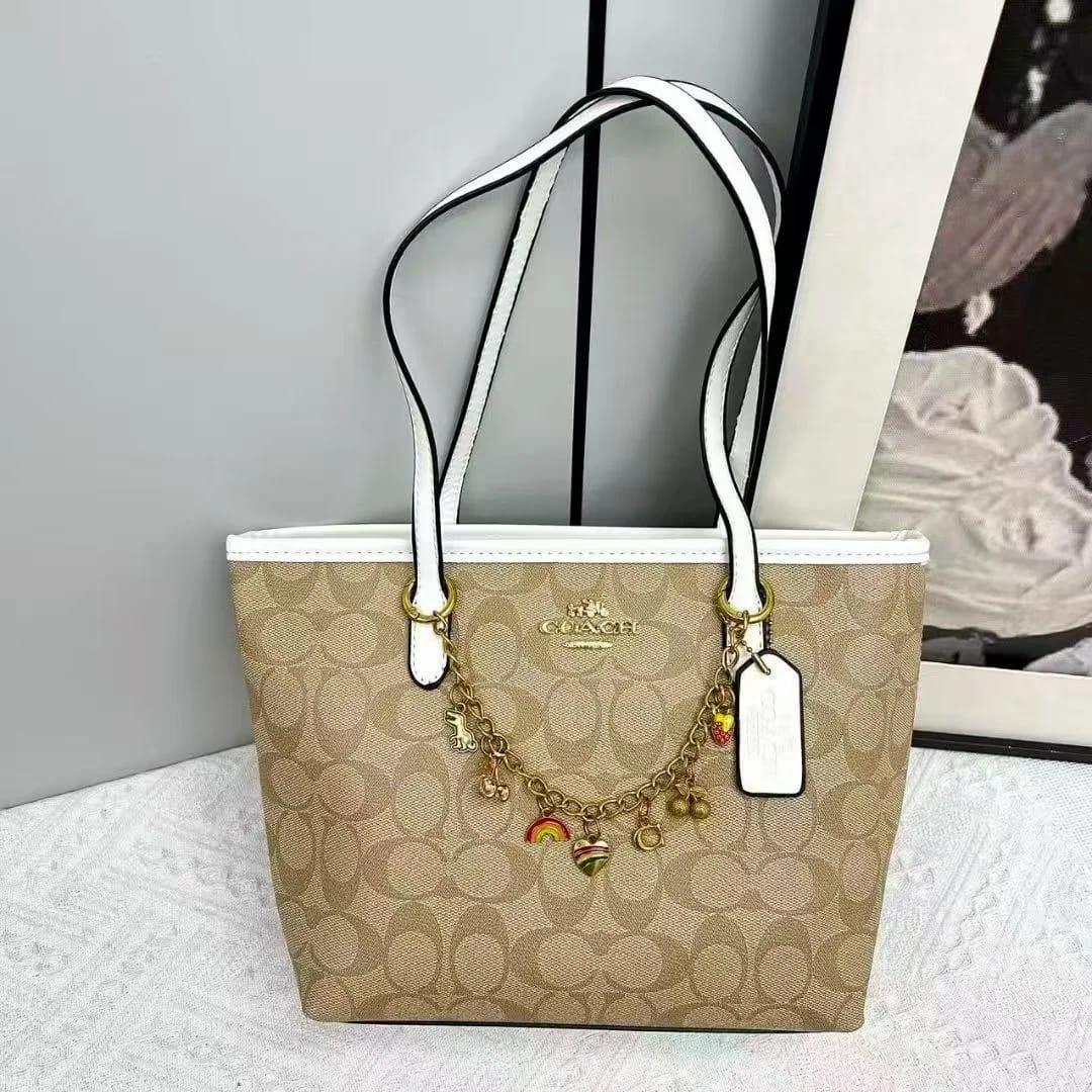 Charm Chain Mini Tote Bag