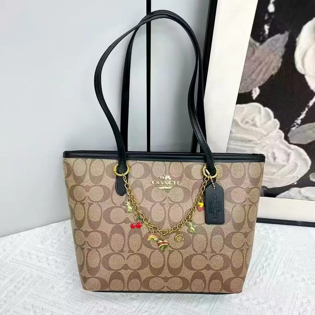 Charm Chain Mini Tote Bag