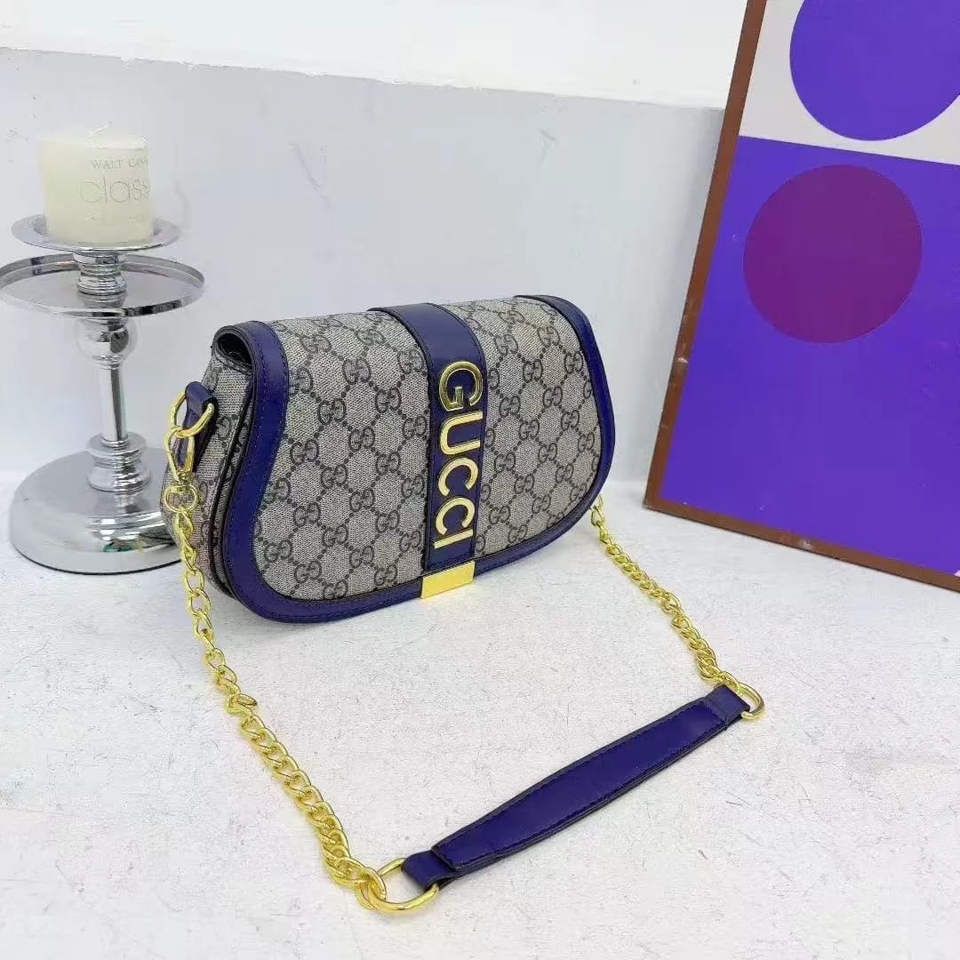 Monogram Saddle Crossbody Bag