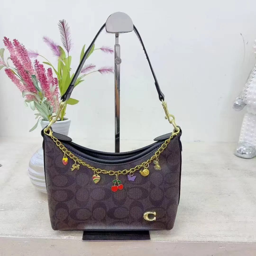 Charm Chain Shoulder Bag