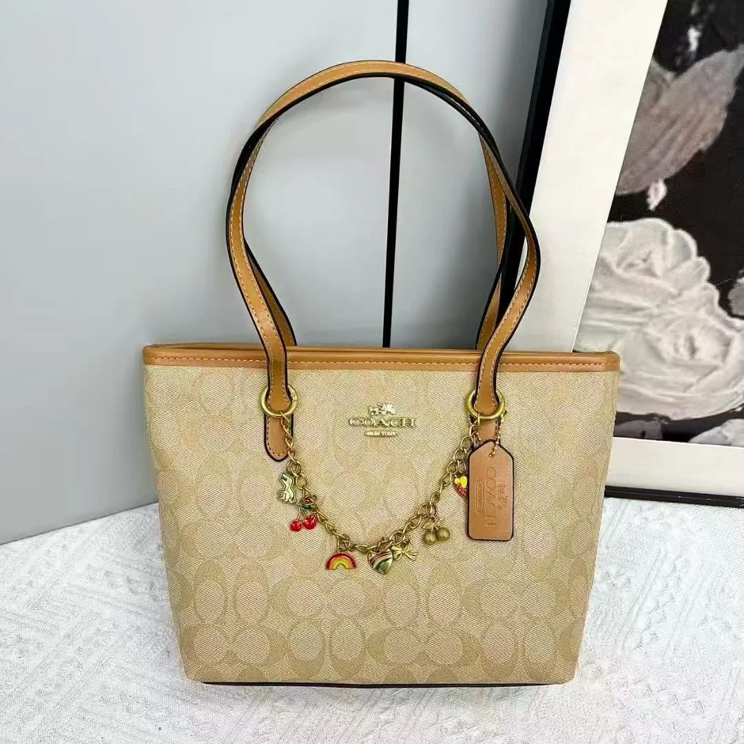 Charm Chain Mini Tote Bag