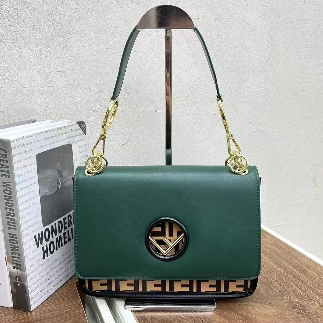 Fendi FF Pattern Shoulder Bag