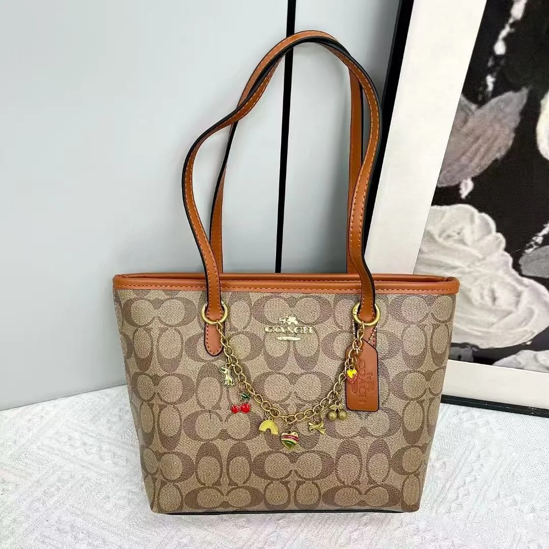 Charm Chain Mini Tote Bag