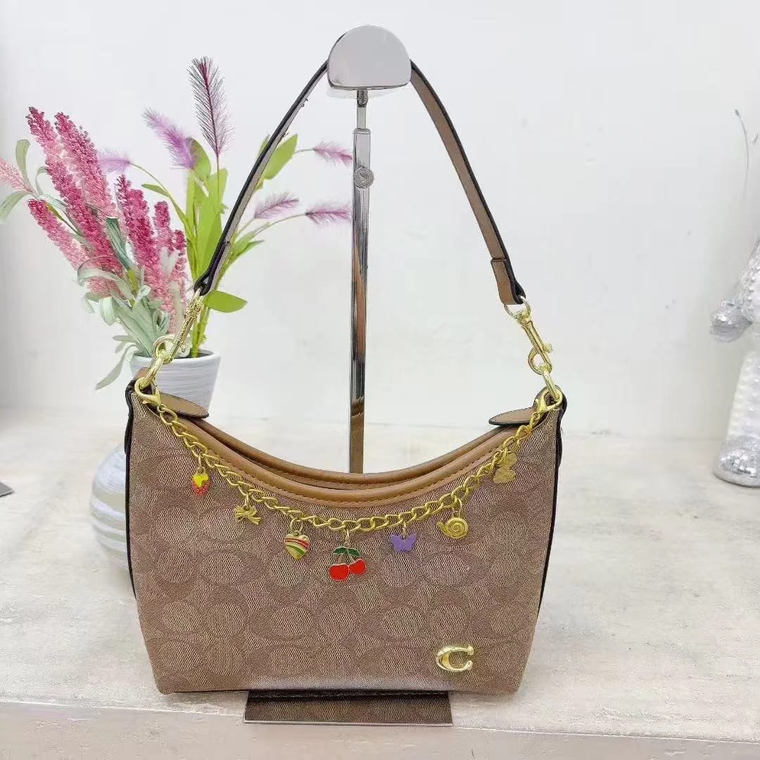 Charm Chain Shoulder Bag