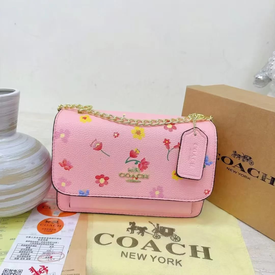 Floral Chain Shoulder Bag ⭐